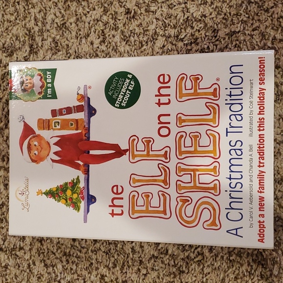 The Elf on the Shelf A Christmas Tradition Boy with Blue Eyes - Picture 1 of 6